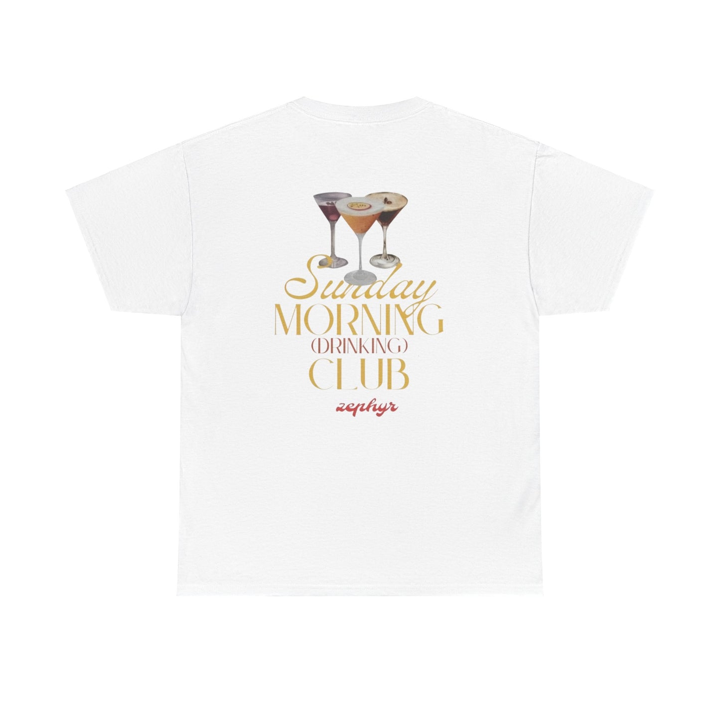 Sunday morning (drinking) club| T-shirt